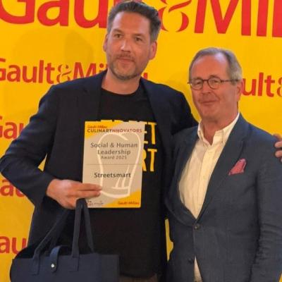 Gault&Milau décerne à Streetsmart le prix du leadership social/humain