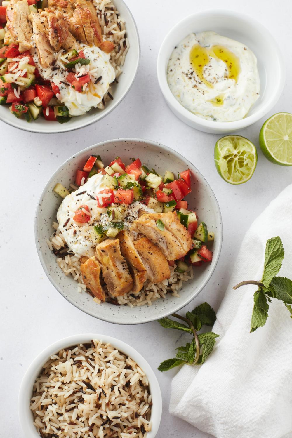 Chloe Lauwers - Bols de poulet à la grecque 