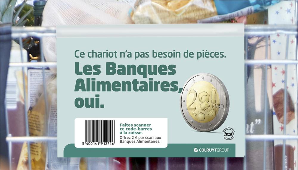 Colruyt Group rend le caddie payant pendant un mois